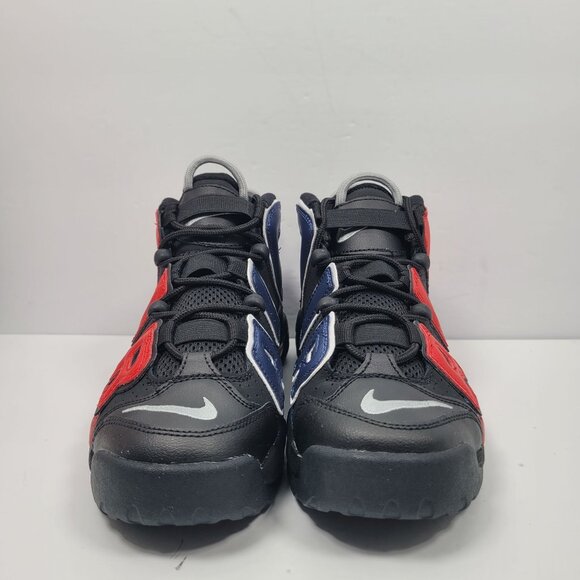 Nike Air More Uptempo Youth Red Black Sneakers DM0017-001 US Size 6Y - Picture 3 of 8